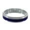 Lapis And Authentic Sterling Silver Ring Size 5 RX92258